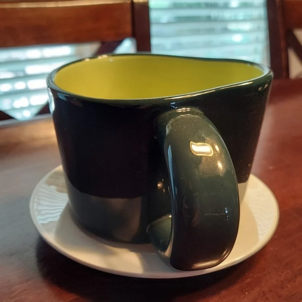 Tabitha Brown Stoneware Avocado Coffee Mug 15.7 fl oz. BNWT RETIRED